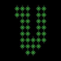 Lowercase alphabet v ketupat. Ketupat is a typical Eid food made from rice wrapped in a woven coconut leaves. Ketupat comes from the island of Java and has been around since the 15th century. vector
