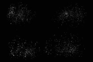 New year snowflakes background design collection vector