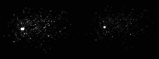 Winter snowflakes falling snow background design vector