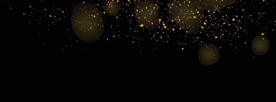 Gold glitter stardust confetti texture decoration background design