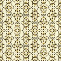 Decorative Floral Motif Repeat Seamless Pattern Background Texture vector