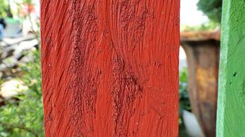 Multicolored wooden fence. grunge, colorful natural background. photo