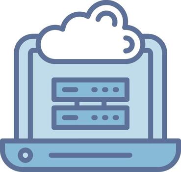 Hosting Sharp Edge Visual Object vector