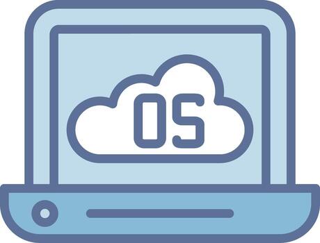 Operating System Modular Form Design vector