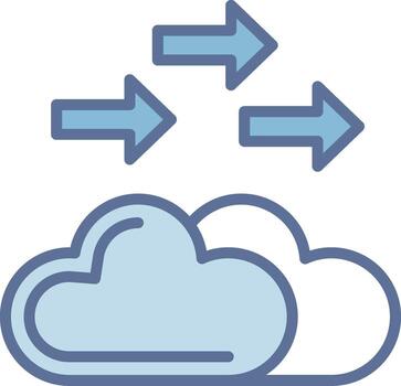 migrando limpiar bosquejo formar diseño vector