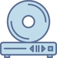 Dvd Wireframe App Design Element vector