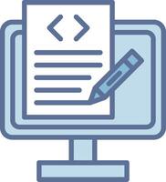 Content App-Based UI Graphic vector