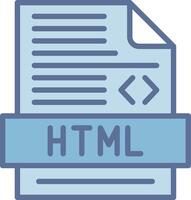Html High Detail Shape Element vector