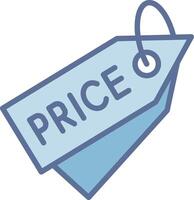 Price Tag Color Enhanced Graphic Object vector