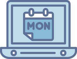 Cyber Monday Muted Color Design Layout vector