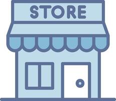 Store Thin Graphic Shape Design vector