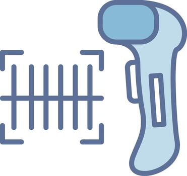 Barcode Scanner Sharp Edge Visual Object vector