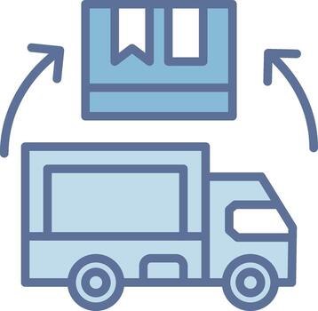 Delivery Wireframe App Design Element vector