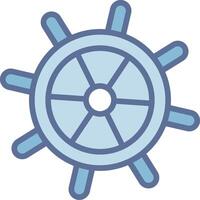 Rudder Interactive Symbol Layout vector