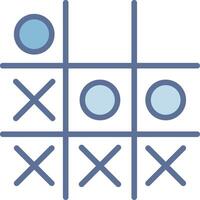 Tic Tac Toe Smooth App Visual Style vector
