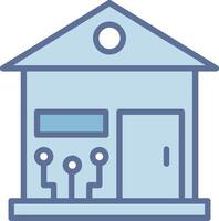 Smart Home Clean Digital Interface Concept vector