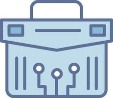 Briefcase User-Friendly Drawing Interface vector