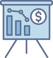 Business Plan UI Badge Layout vector
