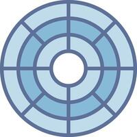 Color Circle Modern Shape Graphic Sketch vector