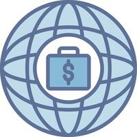 Global Interface Line Graphic Element vector
