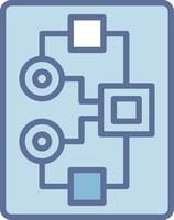 Plan Minimal Art Object Structure vector