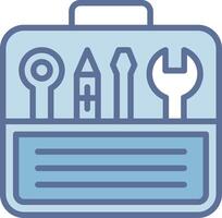 Tool Box Compact Web Symbol Graphic vector