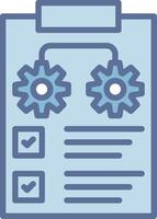 Project Management Gradient Color Form Shape vector