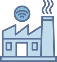 Factory Pixel Style Badge Layout vector