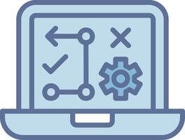 Strategic Planning Minimal Graphic Visual Layout vector