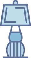 Lamp Cool Tone Form Structure vector