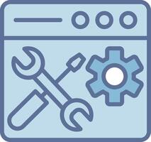 Maintenance Clean Frame Object Illustration vector