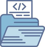 Coding 3D Interface Shape Design vector