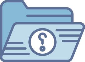 Question Thin Graphic Shape Design vector