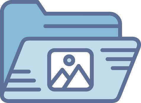 imagen carpeta degradado estilo elemento diseño vector