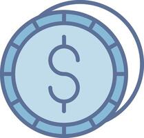 Dollar Clean Digital Interface Concept vector