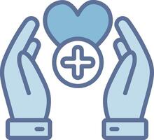 Healthcare Muted Color Design Layout vector