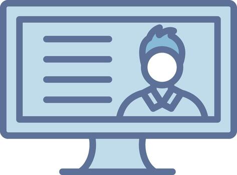 User Handcrafted UI Symbol Sketch vector