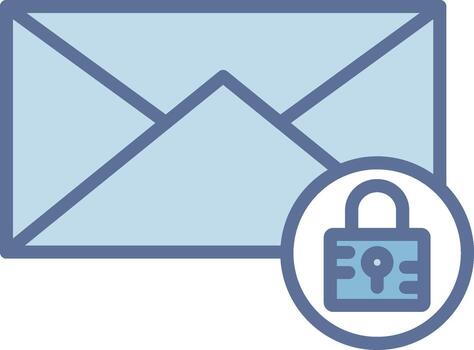 bloquear ensombrecido plano diseño elemento vector