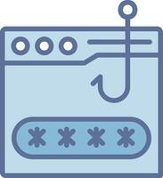 Phishing Hand-Drawn Sketch Symbol Art vector