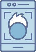 Face Lock Modular Form Design vector