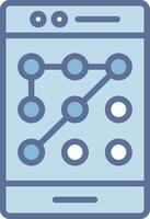 Password Abstract UI Visual Element vector