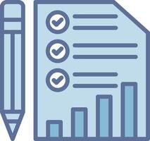 Report Detailed User Interface Piece vector