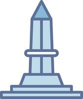 Obelisk Sharp Edge Visual Object vector