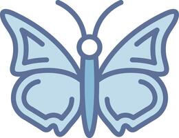 Butterfly Web Style Graphic Piece vector