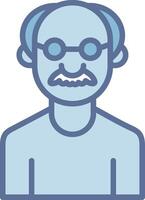 Senior Responsive App Shape Design vector