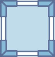 Frame Smooth UI Symbol Structure vector