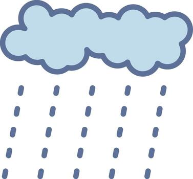 Rain Sharp Edge Visual Object vector