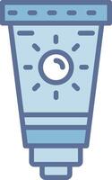 Sunscreen Clean Digital Interface Concept vector