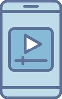 Player Outlined Frame Object Design vector