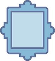 Frame Shadowed Flat Design Element vector